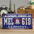 Kfz-Kennzeichen für Shop Decorationalaluminum Car Plates